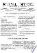Journal officiel de la République française