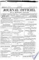 Journal officiel de la République Française