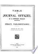 Journal officiel de la République franc̜aise