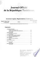 Journal officiel de la République tunisienne
