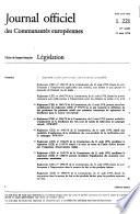 Journal officiel des Communautés européennes
