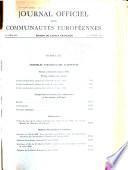 Journal officiel des Communautés européennes