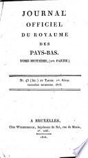 Journal officiel du Royaume des Pays-Bas