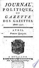 Journal politique ou gazette des gazettes
