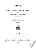 Journal polytechnique, ou Bulletin du travail fait à l'École centrale des travaux publics ...