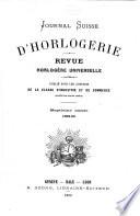 Journal Suisse d'Horlogerie