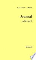 Journal T01 1953-1973