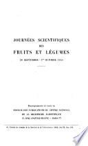 Journées scientifiques du Centre national de coordination des études et recherches sur la nutrition et l'alimentation