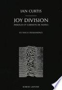 Joy Division, Paroles et Carnets de notes