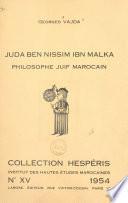 Juda ben Nissim ibn Malka, philosophe juif marocain