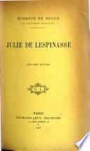 Julie de Lespinasse