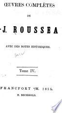 Julie, ou la nouvelle, Héloise; ou, Lettres de deux amants, habitants d'une petite ville au pied des Alpes