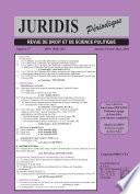 Juridis Périodique - Numéro : 57