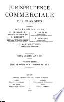 Jurisprudence commerciale des Flandres