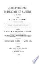 Jurisprudence commerciale & maritime de Nantes