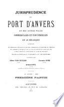 Jurisprudence du port d'Anvers