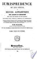 Jurisprudence du XIXe siècle
