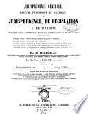 Jurisprudence generale du royaume