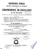 Jurisprudence generale du royaume