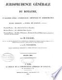 Jurisprudence générale du Royaume
