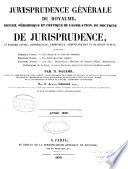 Jurisprudence générale du Royaume