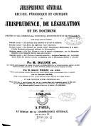 Jurisprudence generale du royaume