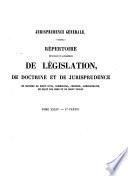 Jurisprudence générale