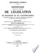 Jurisprudence générale