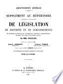 Jurisprudence générale