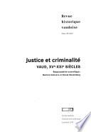 Justice et criminalité