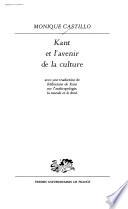 Kant et l'avenir de la culture