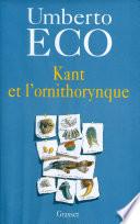 Kant et l'ornithorynque
