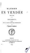 Kléber en Vendée (1793-1794)
