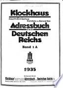 Klockhaus' kaufmännisches Handels- und Gewerbe-Adressbuch des Deutschen Reichs