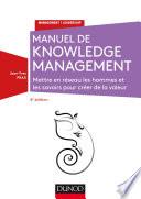 Knowledge Management - 4e éd.
