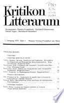 Kritikon Litterarum
