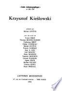 Krzysztof Kieślowski