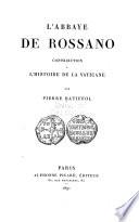 L'abbaye de Rossano