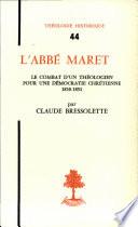 L'abbe Maret