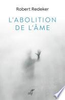 L'abolition de l'âme