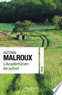 L'académicien de juillet