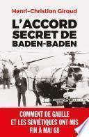 L'Accord secret de Baden-Baden