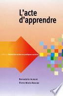 L'acte d'apprendre