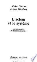 L'acteur et le système