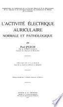 L'activité électrique auriculaire