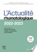 L'actualité rhumatologique 2022-2023