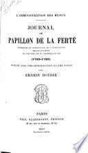 L'Administration des menus