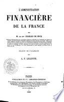 L' administration financiere de la France