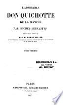 L'admirable Don Quichotte de la Manche