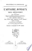 L'affaire Joniaux